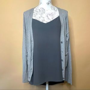 Grey Super Soft Cardigan